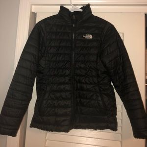 North Face reversible puffer jacket